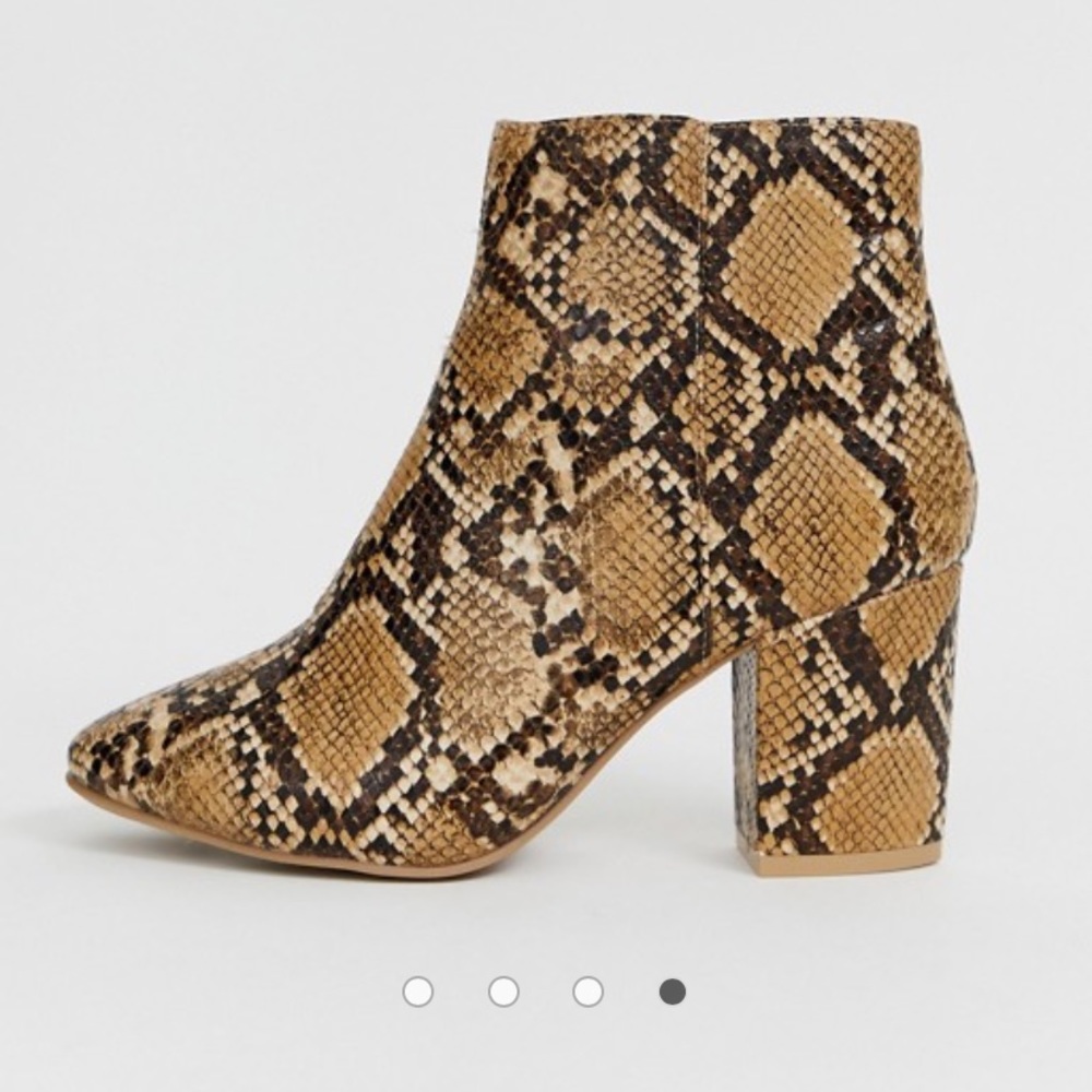 Snake Print Boots - Picture 5 of 7
